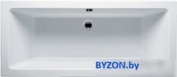 Ванна Riho Lusso 180x80 BA98005 (с ножками и экраном) - фото