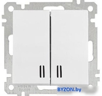 Выключатель Mutlusan 2100-426-0101 (белый) - фото
