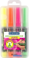 Набор текстовыделителей Centropen Flexi 8542 0402 (4 шт) - фото