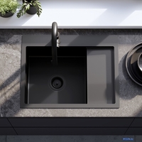 Кухонная мойка Rea ZLE-06014 (без смесителя) - фото2