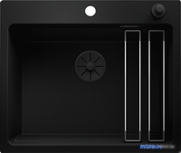 Кухонная мойка Blanco Etagon 6 Black Edition 526339 (черный) - фото, картинка Кухонная мойка Blanco Etagon 6 Black Edition 526339 (черный) - фото