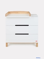 Детский комод Rant Indy 96 (cloud white) - фото2
