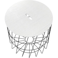 Журнальный столик Sheffilton SHT-CT41 254583 (сандал/белый муар) - фото2