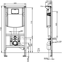 Инсталляция для унитаза Villeroy & Boch ViConnect 922461 - фото2