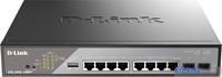 Управляемый коммутатор 2-го уровня D-Link DSS-200G-10MPP/A1A - фото