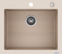Кухонная мойка Kernau KGS H 60 1B Sand - фото