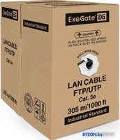 Кабель ExeGate UTP4-C5e-CU-S24-OUT-PE-BK-305 UTP - фото2