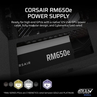 Блок питания Corsair RM650e CP-9020302-EU - фото2