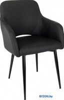 Офисный стул Бюрократ CH-380F (черный, экокожа) - фото