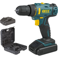 Дрель-шуруповерт FIT 80189 (с 2-мя АКБ, кейс) - фото