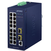 Управляемый коммутатор 2-го уровня PLANET IGS-4215-16T2S - фото