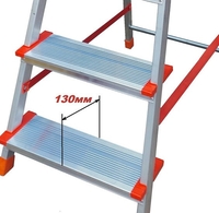 Лестница-стремянка TARKO 114104 (4 ступени) - фото2