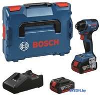 Винтоверт Bosch GDR 18V-220 C Professional 06019L6003 (с 2-мя АКБ, кейс) - фото