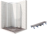 Душевой уголок Ambassador Set 14011104-ST8 - фото