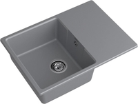 Кухонная мойка GranFest GF-Urban-668L (темно-серый) - фото2