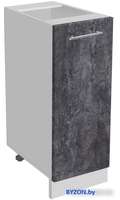 Шкаф напольный Артём-Мебель 300мм СН-114.01 (ДСП бетон спаркс) - фото