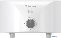 Проточный электрический водонагреватель Thermex Vetro 5500 tap - фото
