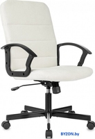 Офисное кресло Бюрократ Triest (молочный Fabric Velvet 20) - фото