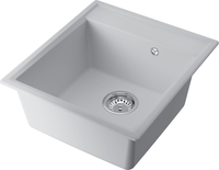 Кухонная мойка Omoikiri Daisen 46 WH (белый) - фото