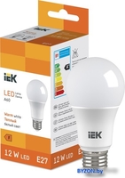 Светодиодная лампочка IEK LED Bulb A60 1140lm 3000K E27 - фото