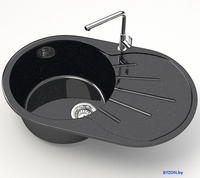 Кухонная мойка MARRBAXX 110/Q4 F110Q004 (черный) - фото2