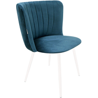 Стул Sheffilton SHT-ST36-1/S95-1 (тихий океан/белый муар) - фото