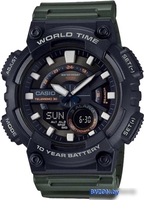 Наручные часы Casio AEQ-110W-3A - фото, картинка Наручные часы Casio AEQ-110W-3A - фото