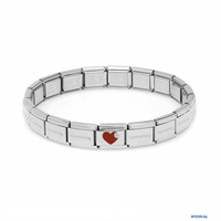 Звено для браслета NominatioN Красное сердце 330305/01 - фото2