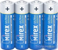 Батарейки Mirex Ultra Alkaline AA 4 шт LR6-S4 - фото