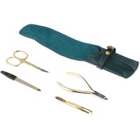 Набор для маникюра и педикюра Dewal 901GREEN (зеленый) - фото, картинка Набор для маникюра и педикюра Dewal 901GREEN (зеленый) - фото