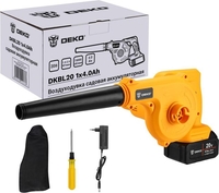 Ручная воздуходувка Deko DKBL20 063-4312 (с 1-им АКБ) - фото