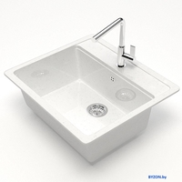 Кухонная мойка MARRBAXX 9/G31 F009G031 (белый) - фото2