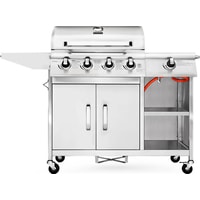 Газовый гриль для дачи Koler Relish v3 (серебристый) - фото