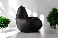 Кресло-мешок Mio Tesoro Груша XXXL GF-140x95-CH (черный) - фото2