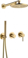 Душевая система Grocenberg GB5090 (золото матовый) - фото