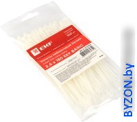 Стяжка для кабеля EKF Basic plc-c-2.5x150 (100 шт) - фото