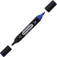 Маркер перманентный Centropen 6 1666 0106 (синий) - фото