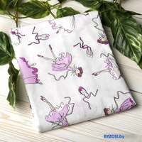 Постельное белье Amarobaby Балерины AMARO-5102-B (розовый) - фото2