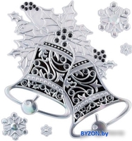 Наклейка на окно Волшебная страна Колокольчики 007831 - фото