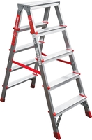 Лестница-стремянка Новая высота NV3120 (2x7 ступеней) - фото