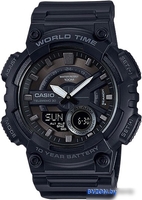 Наручные часы Casio AEQ-110W-1B - фото, картинка Наручные часы Casio AEQ-110W-1B - фото