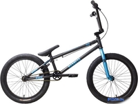 Велосипед Stark Madness BMX 4 2025 (графит матовый/синий металлик/черный) - фото, картинка Велосипед Stark Madness BMX 4 2025 (графит матовый/синий металлик/черный) - фото