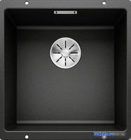 Кухонная мойка Blanco Subline 400-U 525990 (черный) - фото, картинка Кухонная мойка Blanco Subline 400-U 525990 (черный) - фото