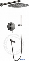 Душевая система Filarete Roun FL1020 (графит) - фото
