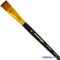 Кисть для рисования Палитра Синтетика плоская 16 пЖS2-16,05Ж - фото