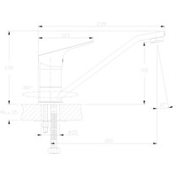 Смеситель Rossinka Silvermix RS29-21 - фото2, картинка2 Смеситель Rossinka Silvermix RS29-21 - фото2