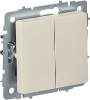 Выключатель перекрестный IEK Brite BR-V23-0-10-K10 (бежевый) - фото
