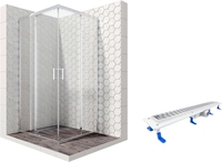 Душевой уголок Ambassador Set 14011103-ST16 - фото