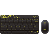 Мышь + клавиатура Logitech MK240 Nano 920-008213 (черный) - фото