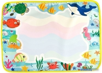 Набор для рисования Bondibon Водная раскраска-коврик. Подводный мир BB2378 - фото